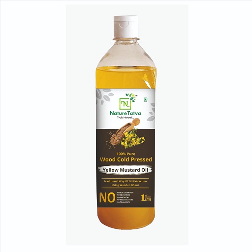 Organic Yellow Mustard/Sarso Oil